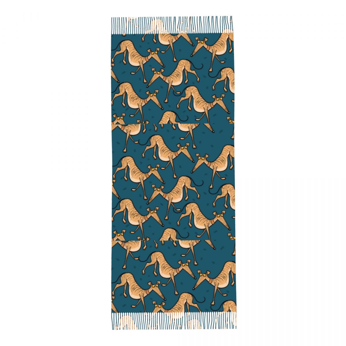 Greyhound Whippet Lurcher Dog  - Pashmina Wrap Large avis et prix