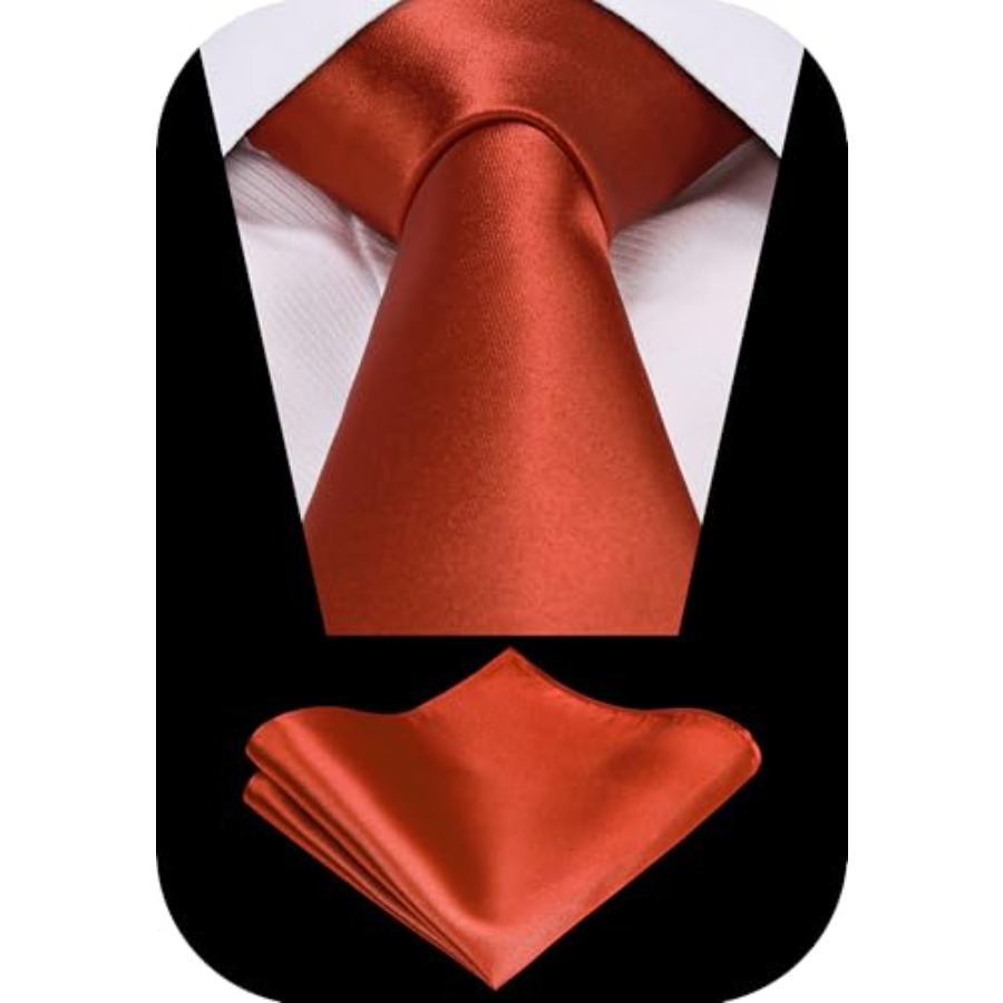 Solid Satin Woven dyed Color F - Pocket Square Set avis et prix