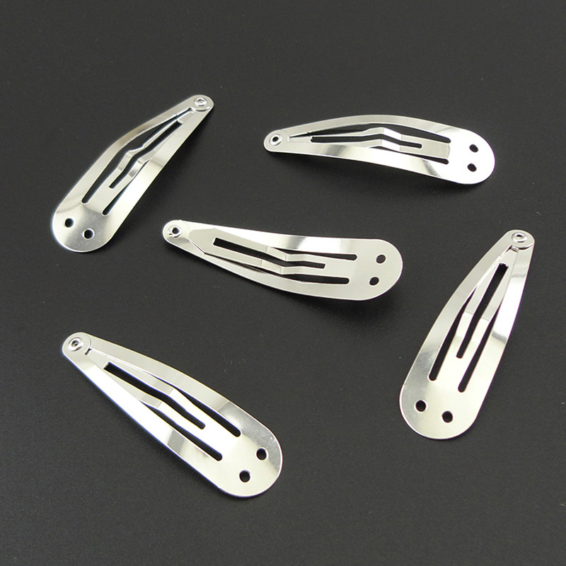 100PCS 5.0cm Silver Plain Meta - Tie Clip Silver avis et prix