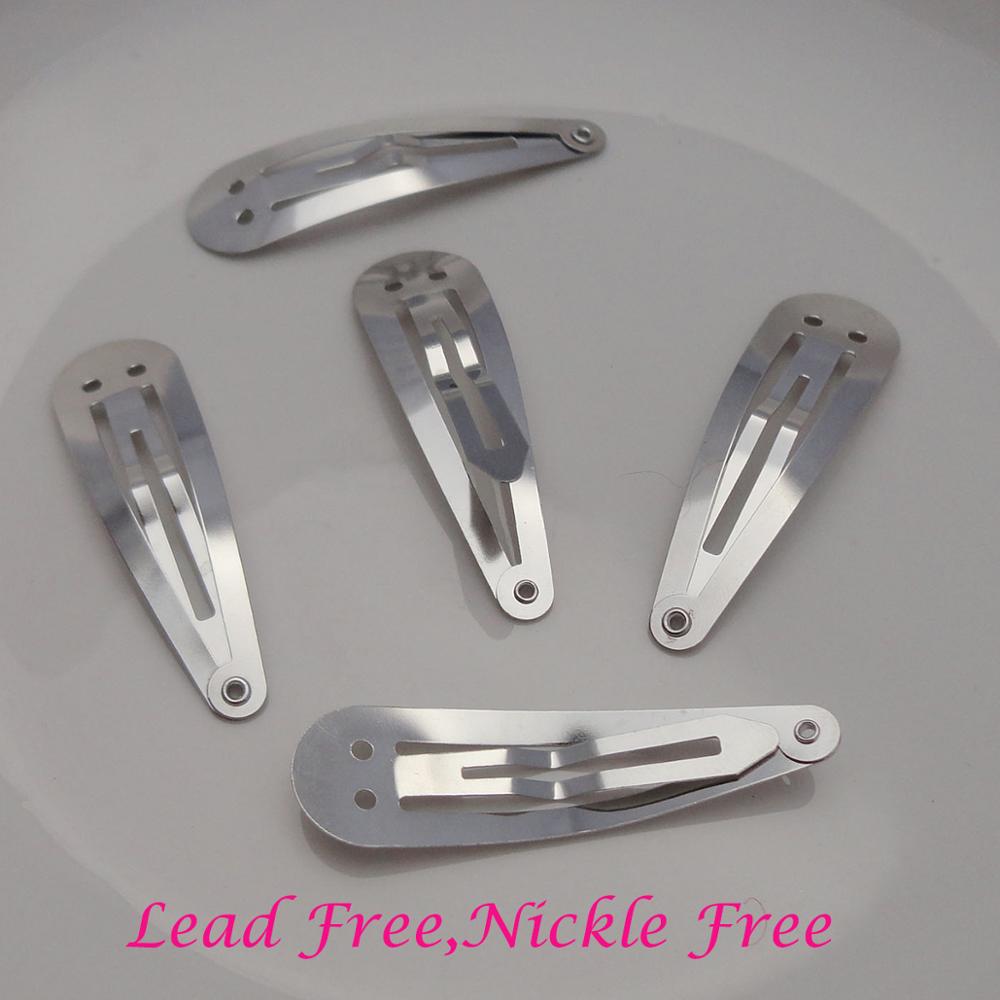 100PCS 5.0cm Silver Plain Meta - Tie Clip Silver avis et prix