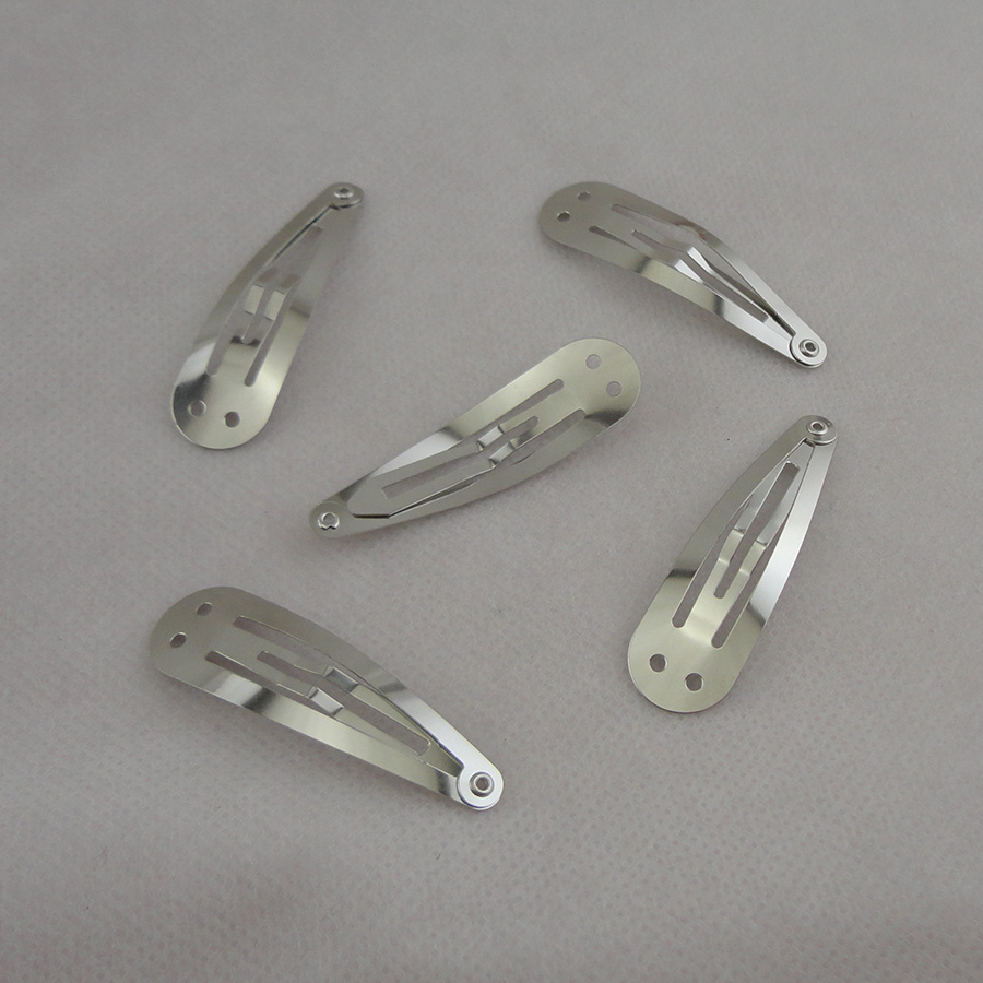 100PCS 5.0cm Silver Plain Meta - Tie Clip Silver avis et prix