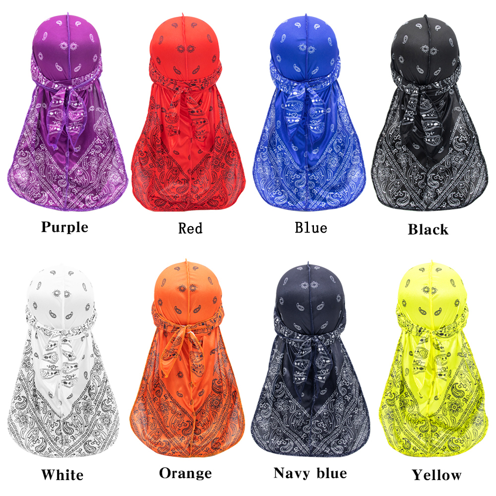 Long Tail Silky Scarf Muslim U - Bandana Doo Rag avis et prix