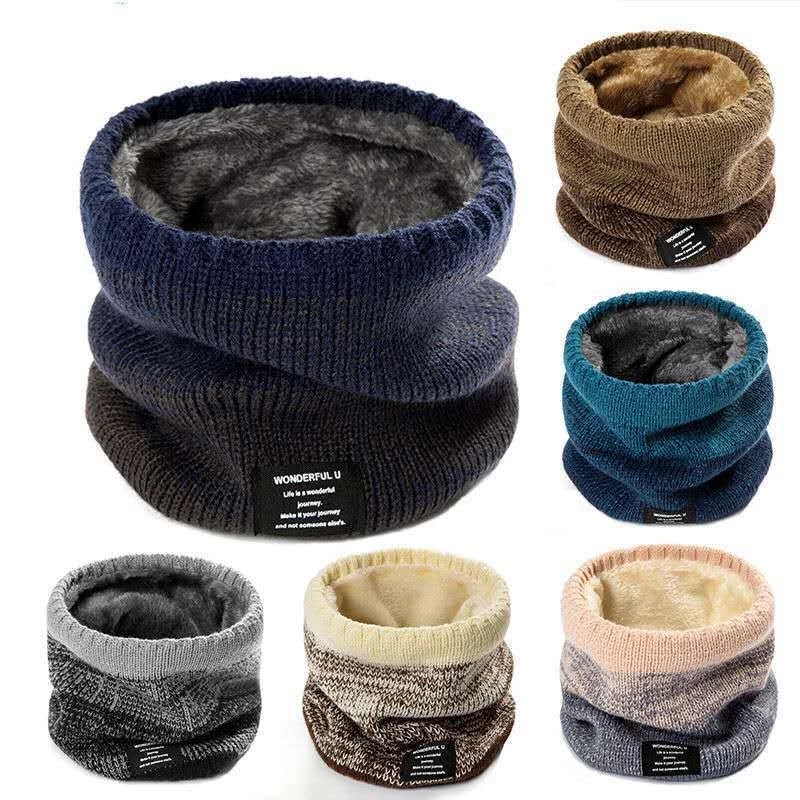 Winter Scarf for Men Fleece Ri - Handkerchief Cotton Men avis et prix