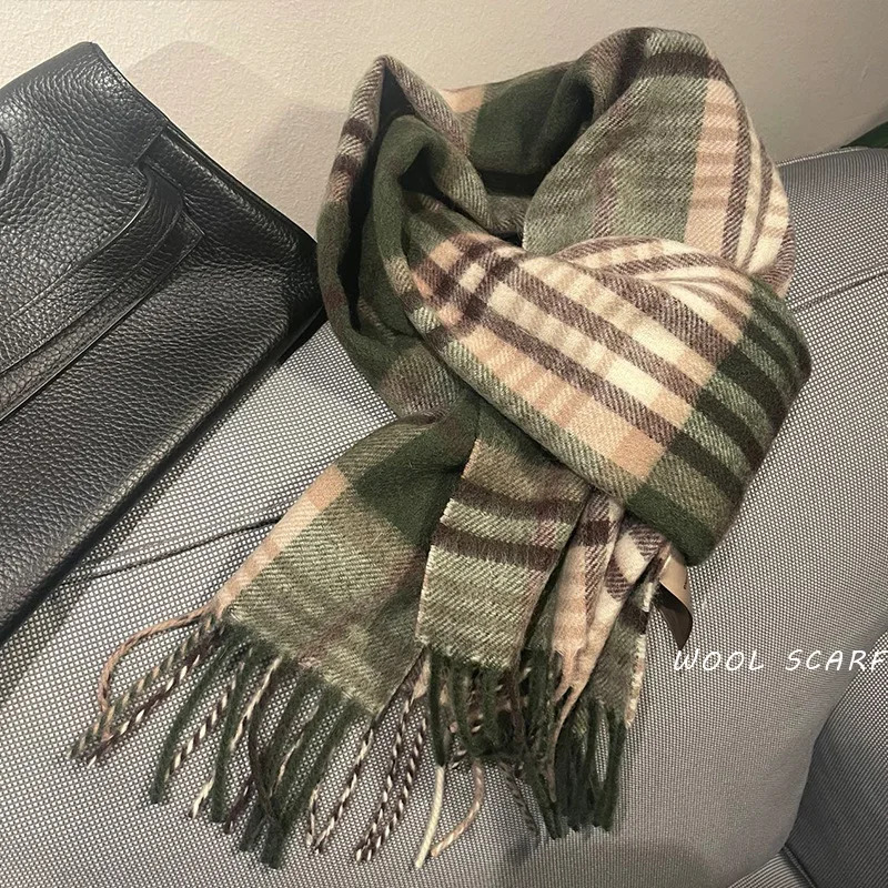 High Quality 100% Wool Scarf M - Muffler Men Wool avis et prix