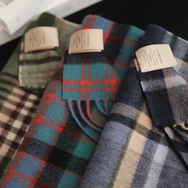 High Quality 100% Wool Scarf M - Muffler Men Wool avis et prix