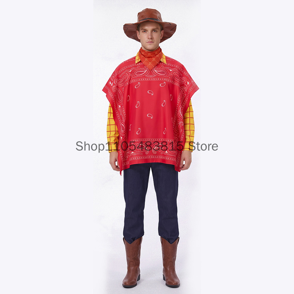 Men's Woody Cosplay costume To - Ascot Neck Scarf avis et prix