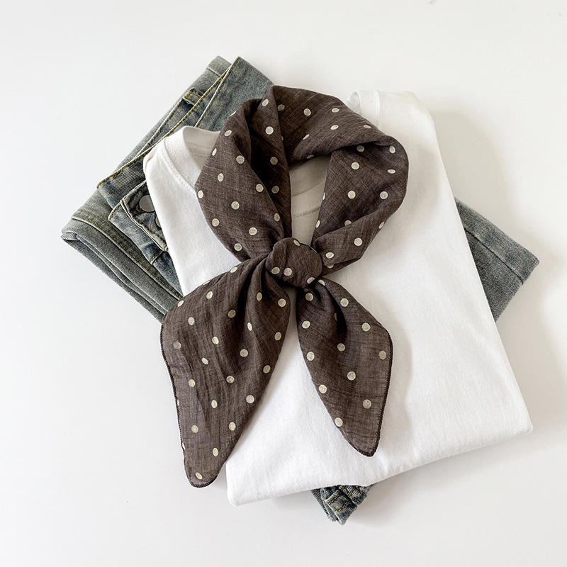 New Solid Color Cotton Linen F - Bandana Cotton avis et prix
