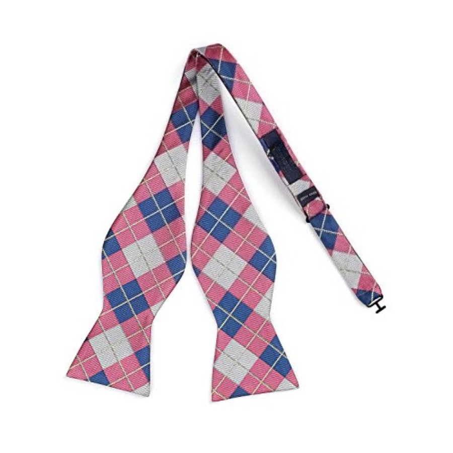 Bow Ties for Men Check Plaid S - Pocket Square Set avis et prix
