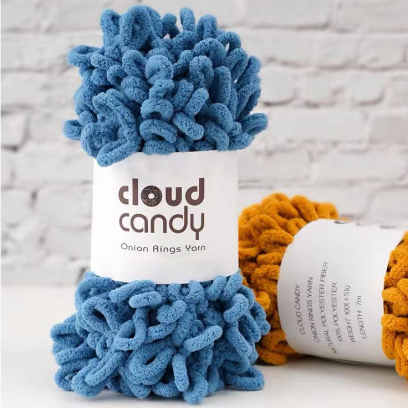 100g/Roll Finger Loop Yarn Thr - Woven Scarf Blanket avis et prix