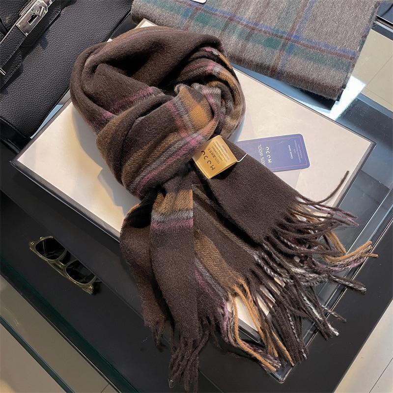 High Quality Pure 100% Wool Me - Muffler Men Wool avis et prix