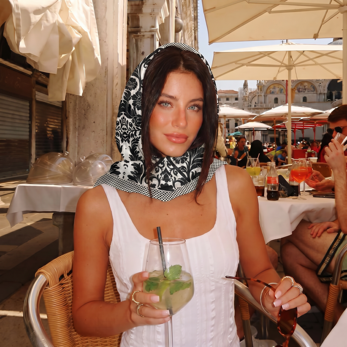 NEW Women Silk Square Scarf La - Pashmina Wrap Large avis et prix