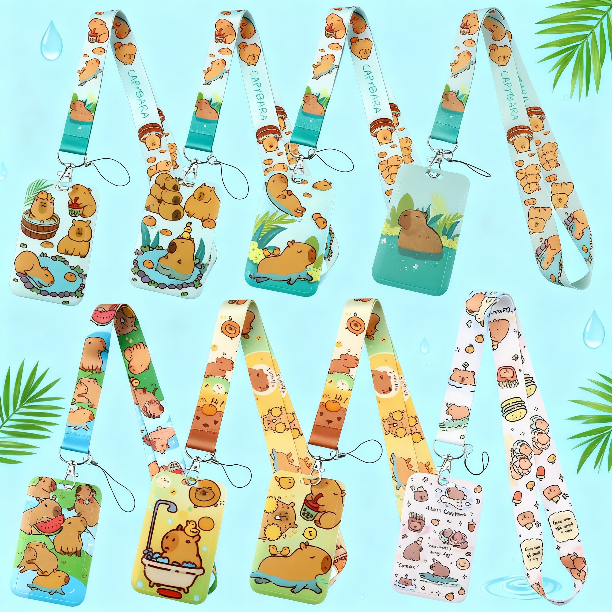 Cute Capybara Lanyards for Key - Lanyard Badge Holder avis et prix