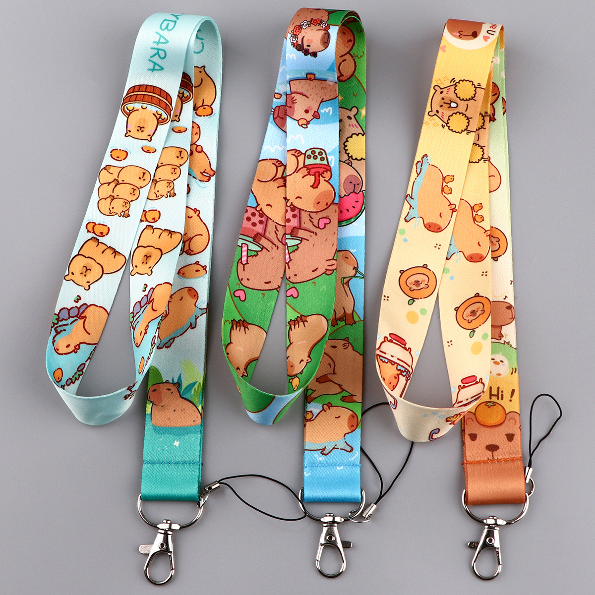 Cute Capybara Lanyards for Key - Lanyard Badge Holder avis et prix