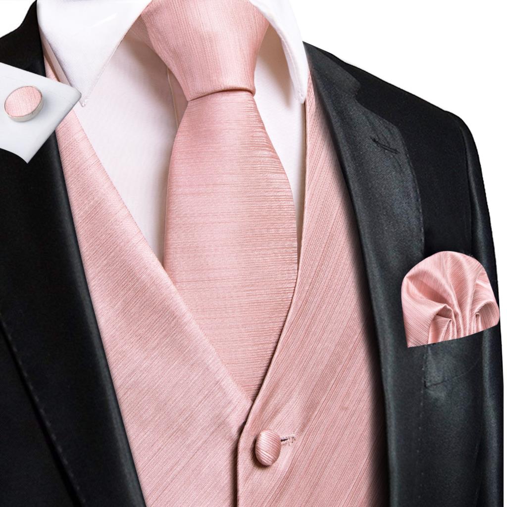 Hi-Tie Luxury Silk Mens Vests  - Silk Tie Striped avis et prix