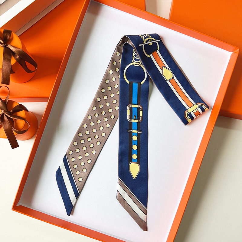 Women Scarf Skinny Silk Scarf  - Face Scarf Mask avis et prix
