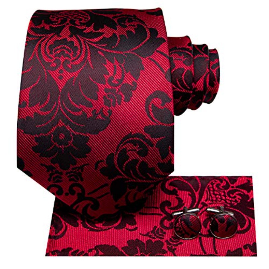 Silk Ties for Men Plaid Paisle - Silk Tie Striped avis et prix