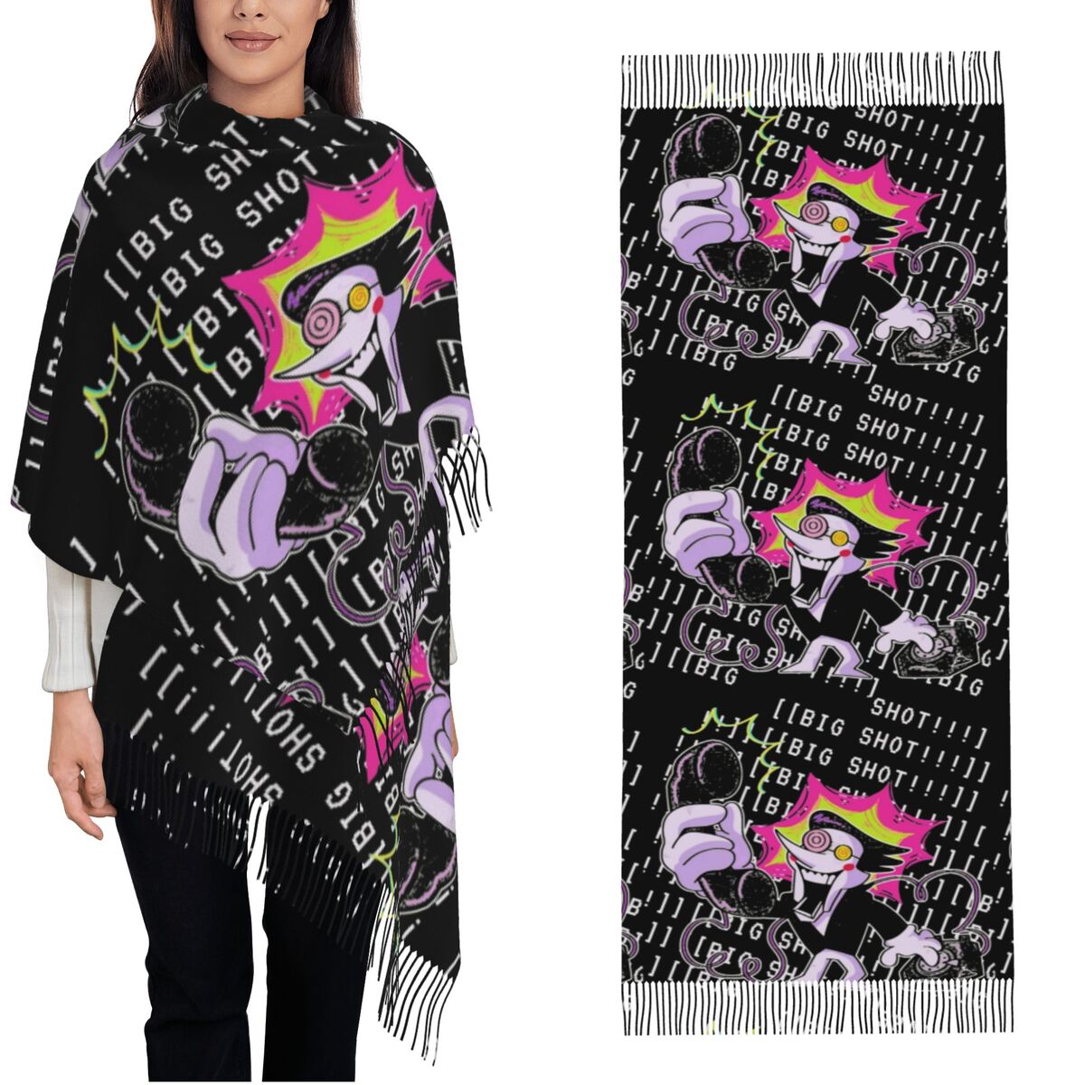 Deltarune Shawl Wrap for Women - Pashmina Wrap Large avis et prix