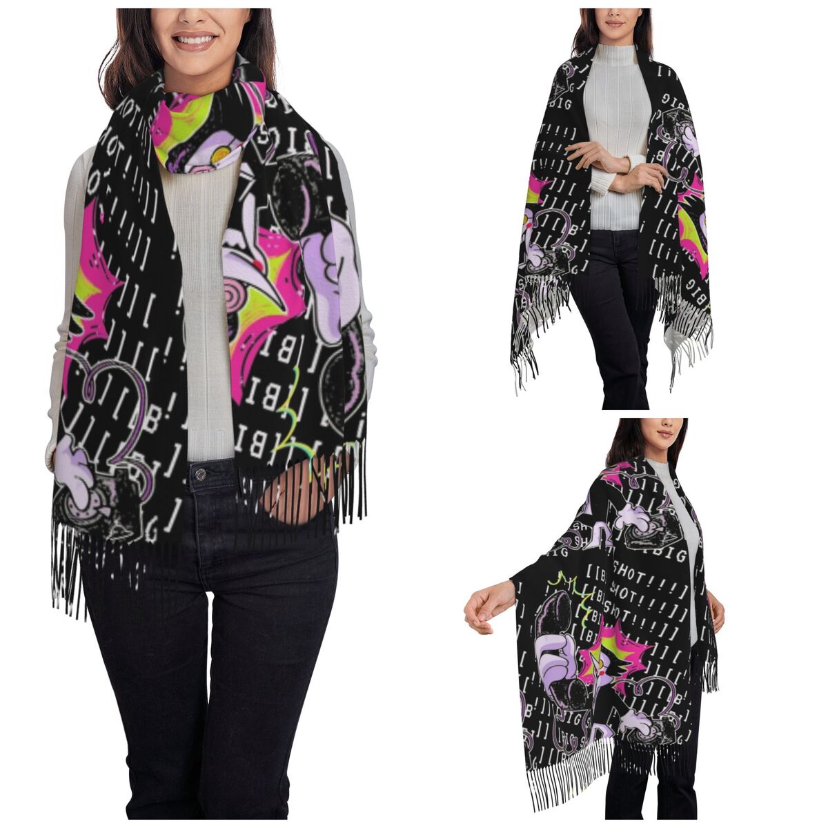 Deltarune Shawl Wrap for Women - Pashmina Wrap Large avis et prix