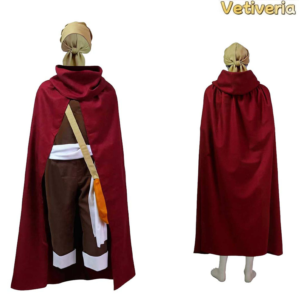 Men Usopp Cosplay Scarf Jumpsu - Ascot Neck Scarf avis et prix
