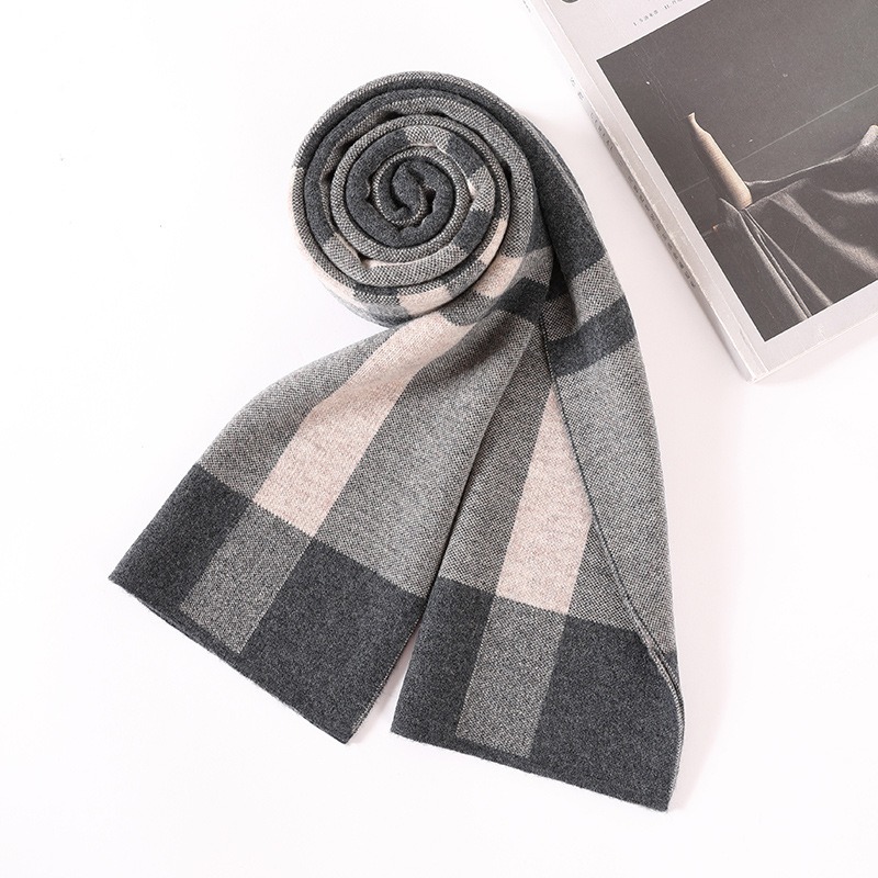 Luxury Scarf Man Winter Warm W - Muffler Men Wool avis et prix