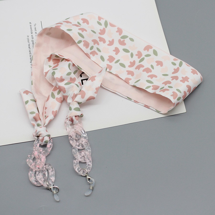 Bohemia Print Silk Scarf Glass - Silk Neck Scarf avis et prix