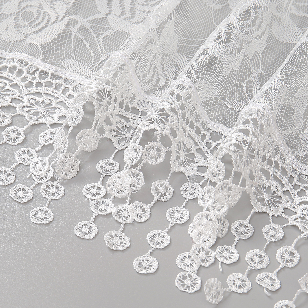 New Embroidery Lace Scarf Shaw - Stole Wedding Shawl avis et prix