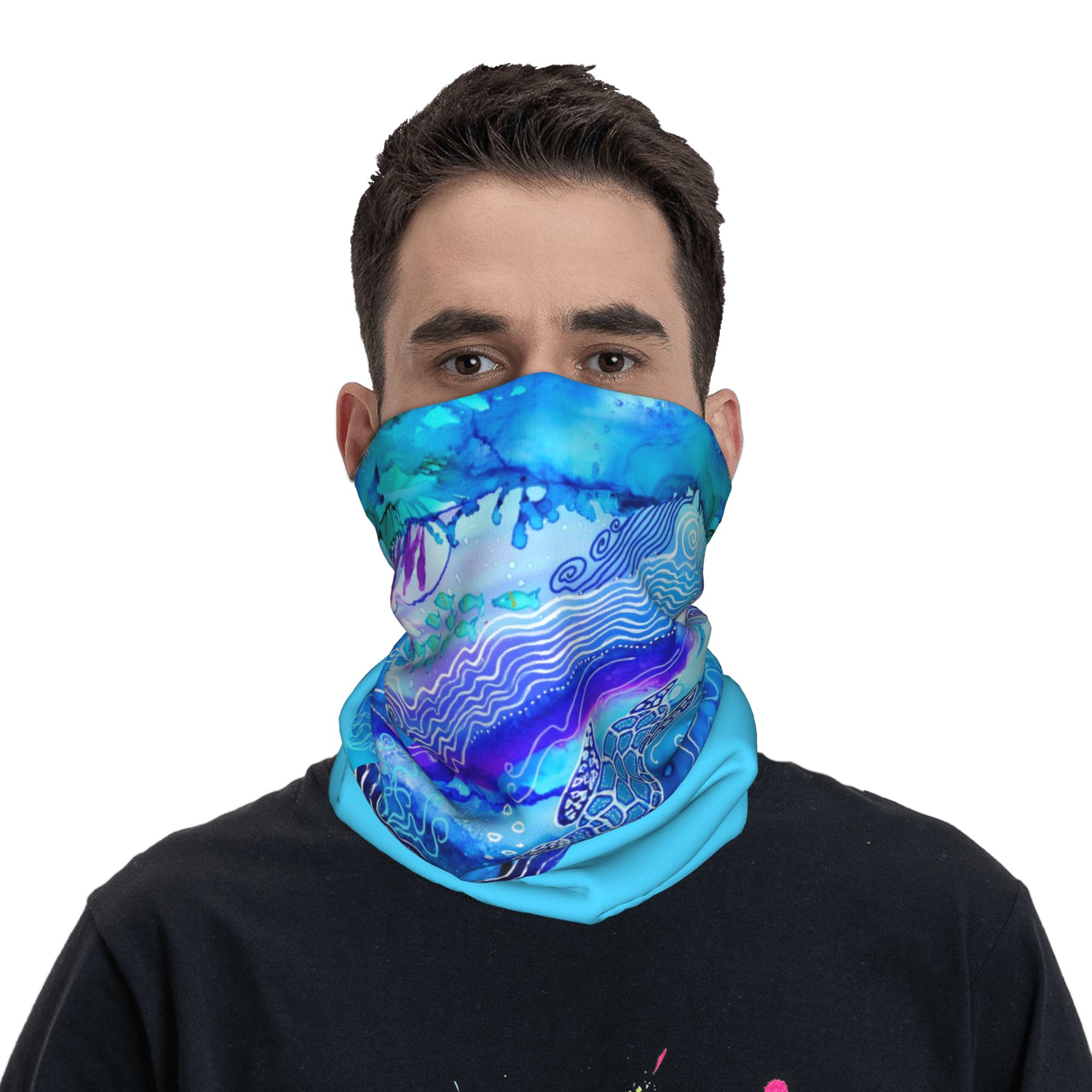Custom Ocean Turtle Dive Winte - Neck Warmer Tube avis et prix