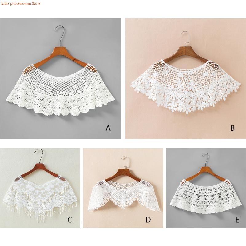 F92D Women Embroidery Floral L - Stole Wedding Shawl avis et prix