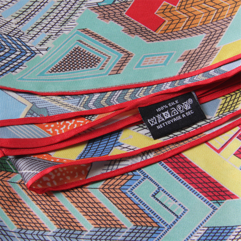 Silk Scarf Women Magic City Pr - Scarf Silk Square avis et prix