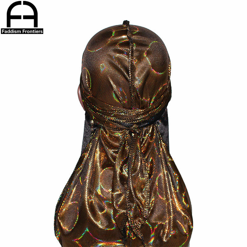 New Men's Colorful Sparkly Sil - Bandana Doo Rag avis et prix