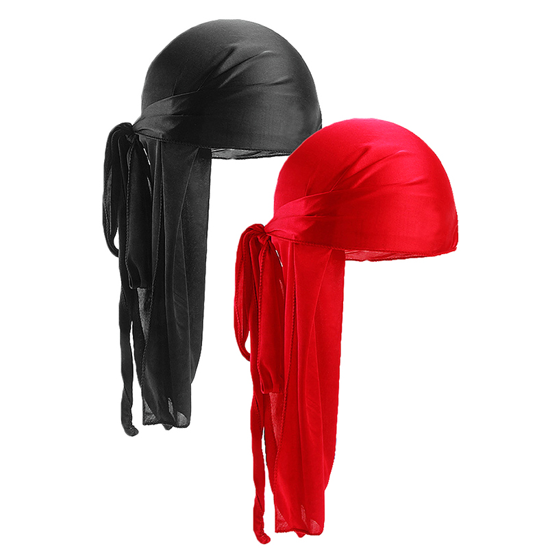 2 pcs Silky Satin Durags for M - Bandana Doo Rag avis et prix