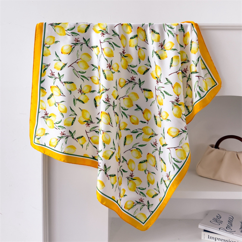 1pcs Summer Bright Color Oil P - Ascot Neck Scarf avis et prix