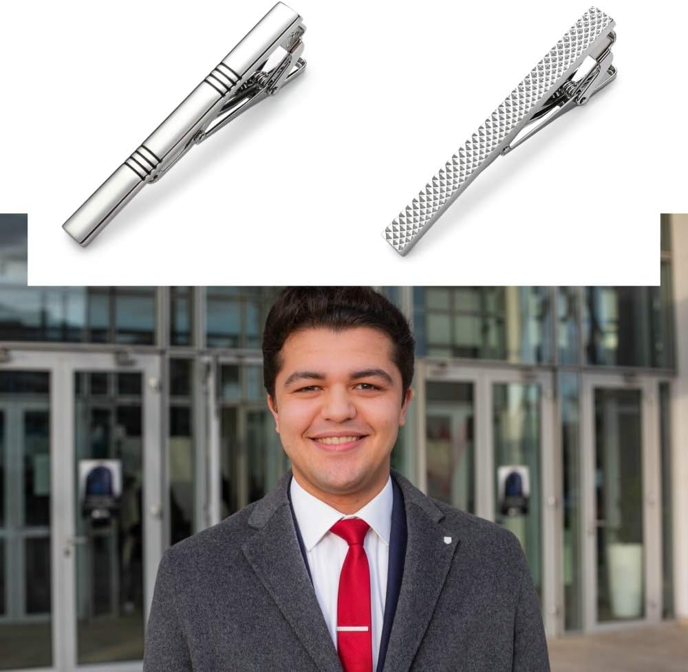 Tie Clips for Men, Classic Sty - Tie Bar Set Gift avis et prix