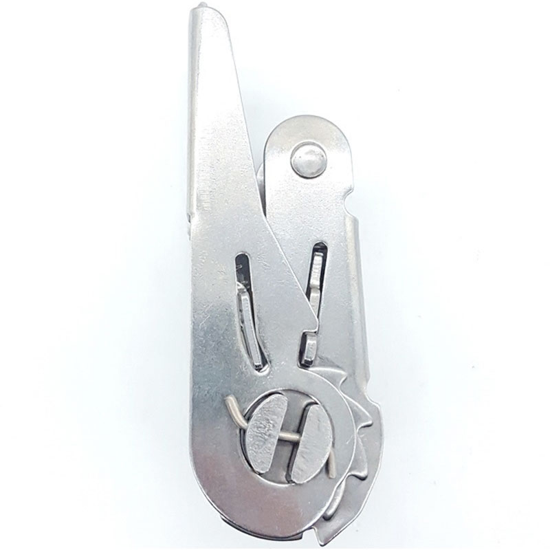 Silver Tone Stainless Steel Ra - Tie Clip Silver avis et prix