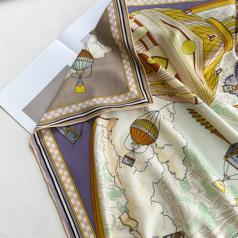 Fashion 135x135cm Silk Wool Sc - Pashmina Wrap Large avis et prix