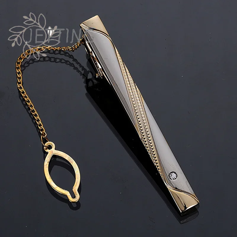 Hot Metal Simple Necktie Buckl - Tie Clip Silver avis et prix