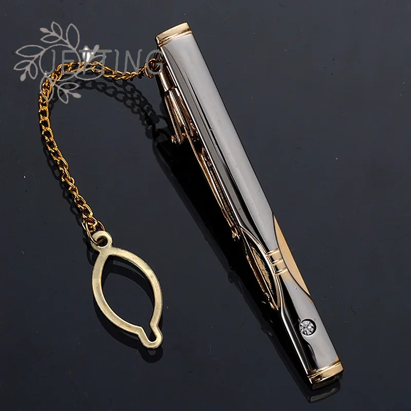 Hot Metal Simple Necktie Buckl - Tie Clip Silver avis et prix