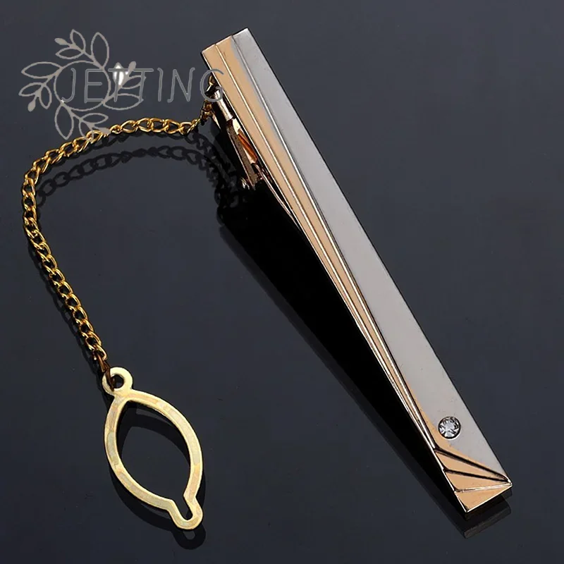 Hot Metal Simple Necktie Buckl - Tie Clip Silver avis et prix