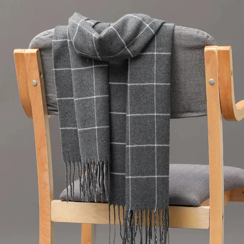 2024 New Winter Men Scarf Keep - Muffler Men Wool avis et prix